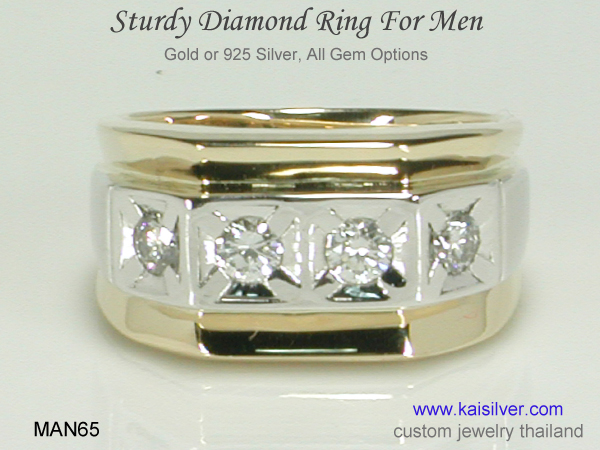 men's diamond wedding ring